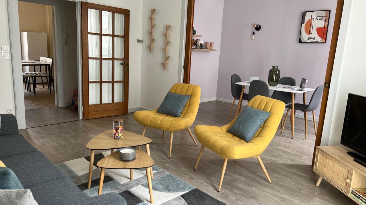 Appartement T4 70M2 - Meuble - Centre Ville - Proche Thermes Lons-le-Saunier Exterior foto
